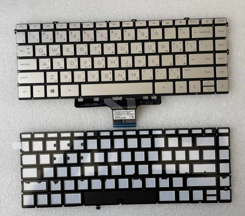 Bàn phím HP 14-DW màu gold có led