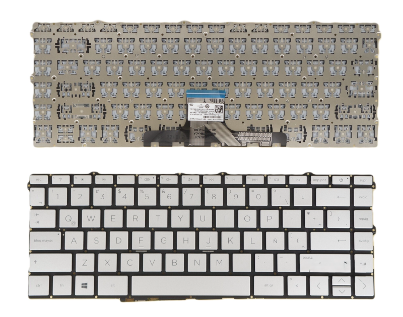 Bàn phím HP 14-DW/ 14-DV bạc ko led