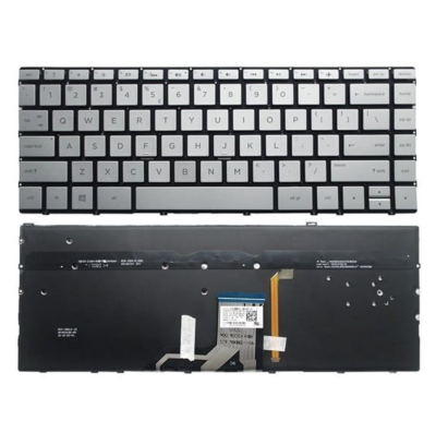 Bàn phím HP 13-AD bạc zin có led