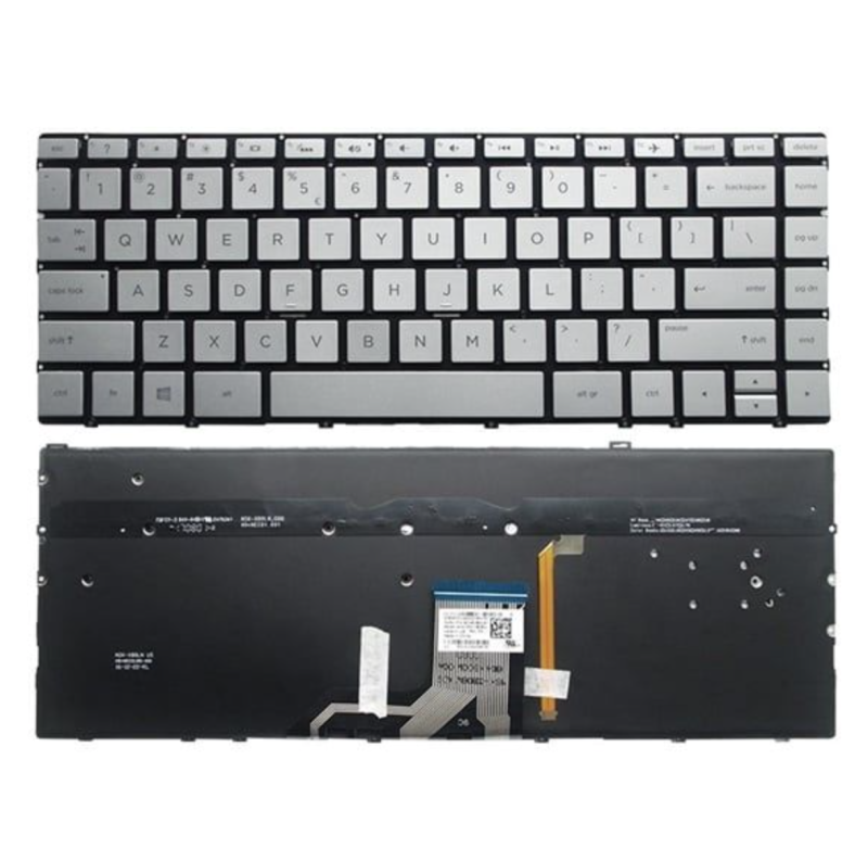 Bàn phím HP 13-AD bạc zin có led