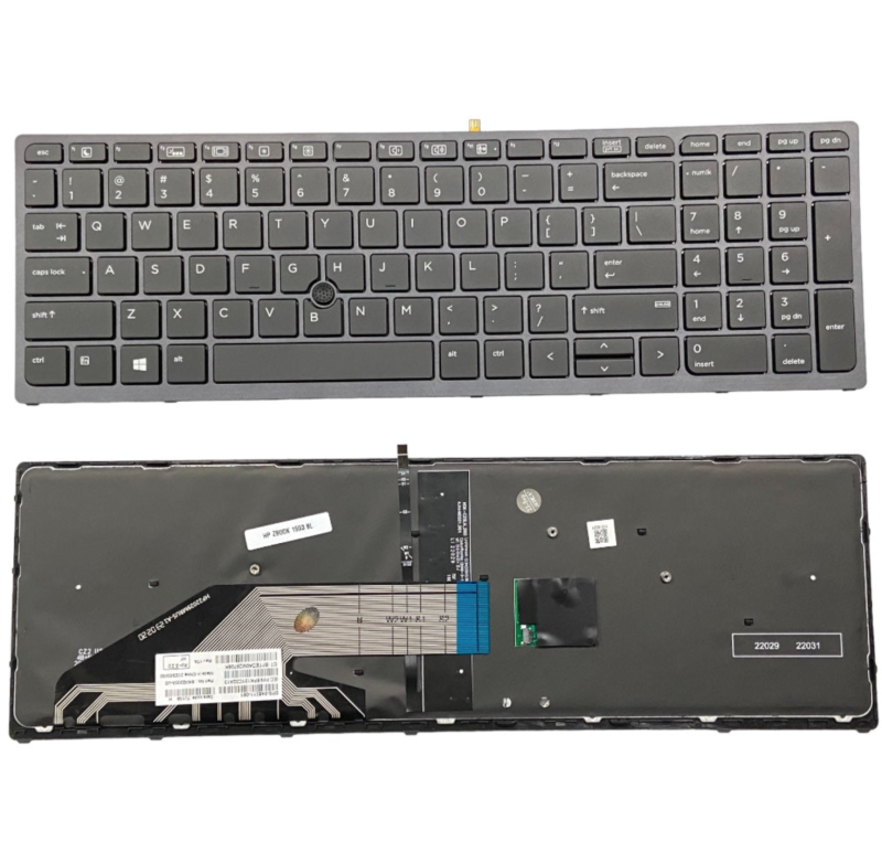 Bàn phím HP Zbook15G3 led