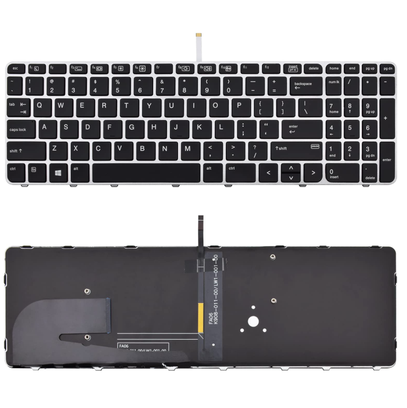 Bàn phím HP Elitebook 850G3 Có Led