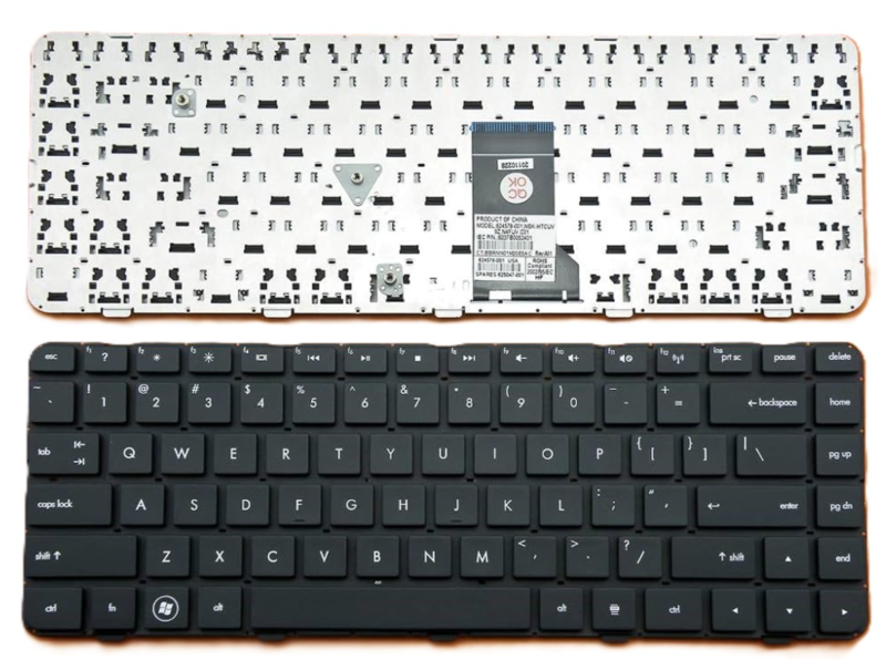 Bàn phím HP dv5-1000 đen