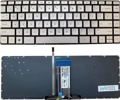 Bàn phím HP 14-AB bạc có led zin