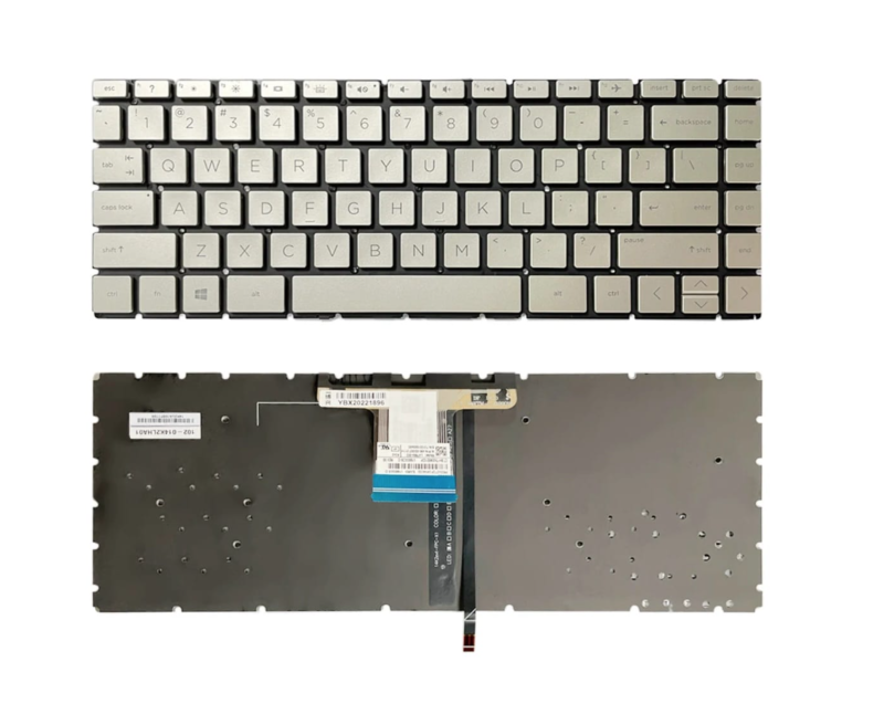 Bàn phím HP 14-DA bạc zin có led