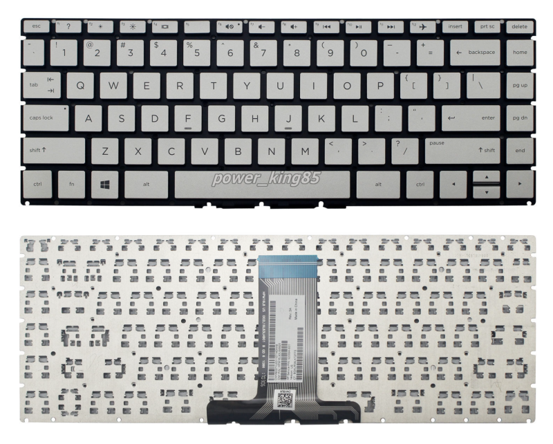 Bàn phím HP 14-BS bạc zin