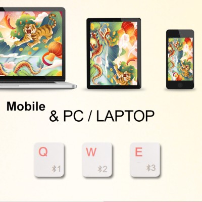 Bộ Keycap Rồng – Hổ GM610