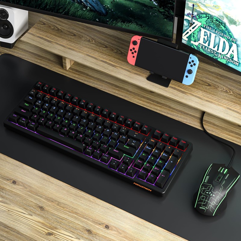 Bộ bàn phím chuột có dây Newmen GM202