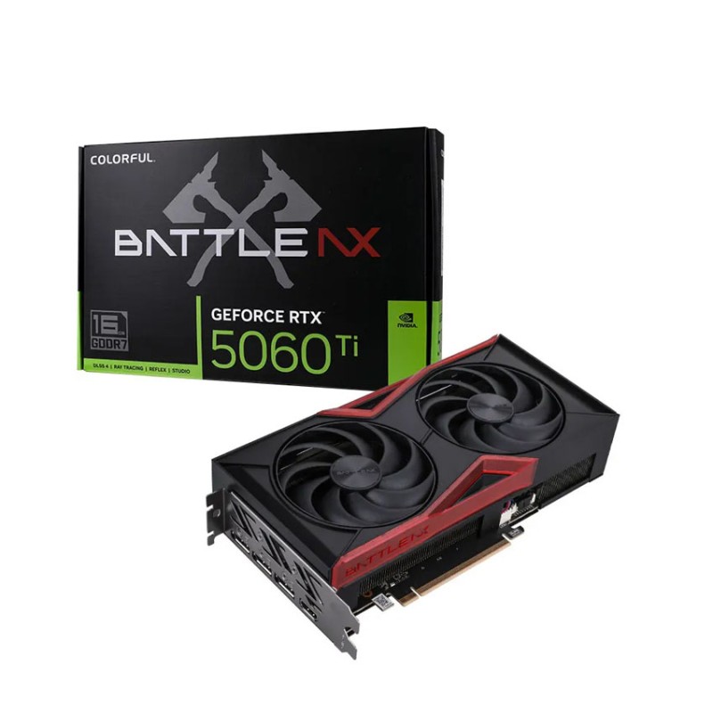 Card màn hình Colorful GeForce RTX 5060 Ti Battle AX DUO 16GB-V