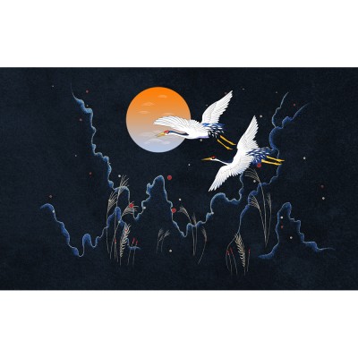 Bộ Keycap Tiên Hạc – Trăng & Mây