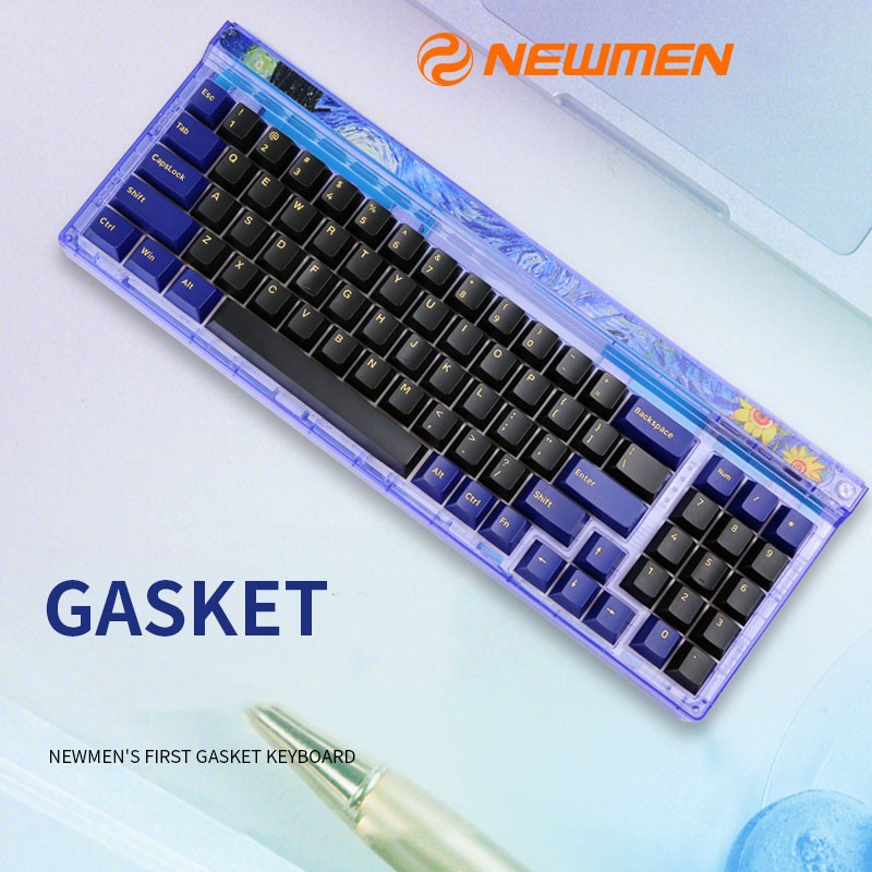 Bàn phím cơ GM780 Starry Gasket, Kailhbox