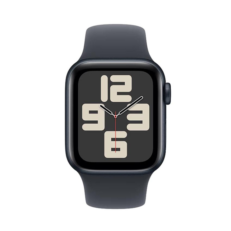 Đồng hồ Apple Watch SE 2024 GPS 44mm Viền Nhôm Dây Cao Su M/L Midnight