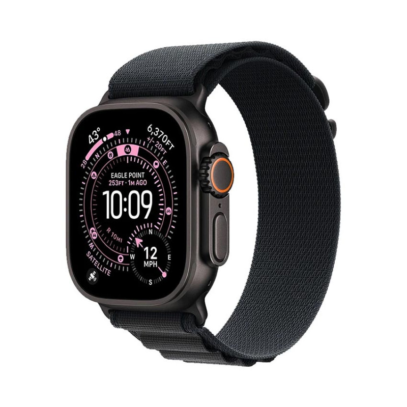 Đồng Hồ Apple Watch Ultra 3 GPS + Cellular 49mm Viền Black Titanium Dây Alpine Size S