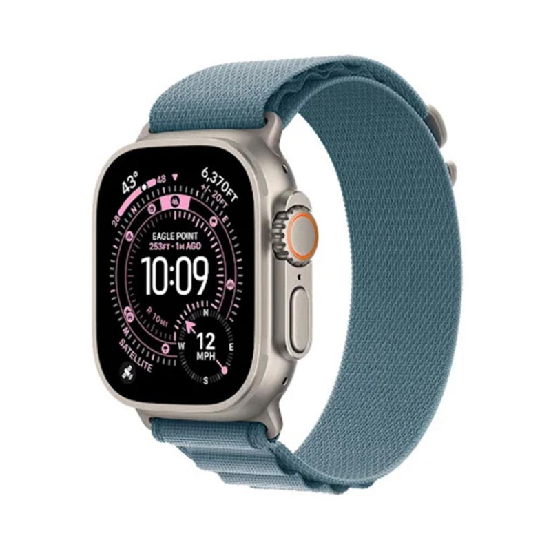 Đồng Hồ Apple Watch Ultra 3 GPS + Cellular 49mm Viền Natural Titanium Dây Alpine Size L
