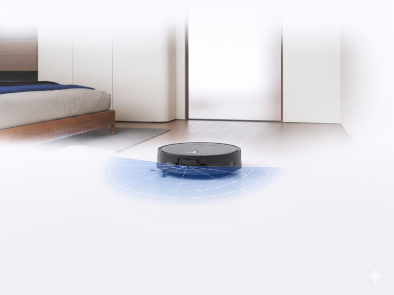 Robot hút bụi lau nhà Ecovacs Deebot T80S Omni