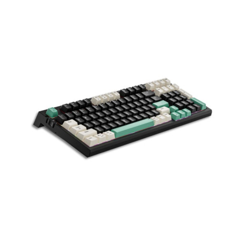 Bàn phím cơ Tri-Mode Mechanical Gaming Newmen GM328 Plus, Black-Apricot-Blue