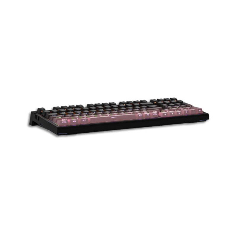 Bàn phím cơ Tri-Mode Mechanical Gaming Newmen GM328 Plus, Gradient Pink