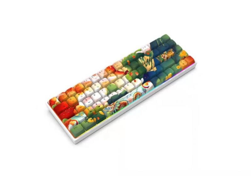 Bộ Keycap Rồng – Hổ Jungle Layout 68 nút