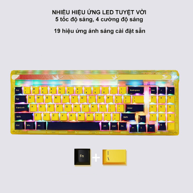 Bàn phím cơ GM780 Sun Gasket, Starry Sky