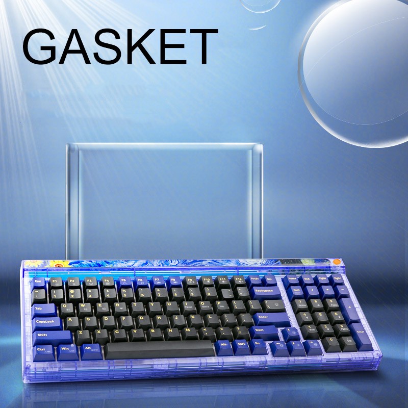 Bàn phím cơ không dây NEWMEN GM980 Starry Gasket