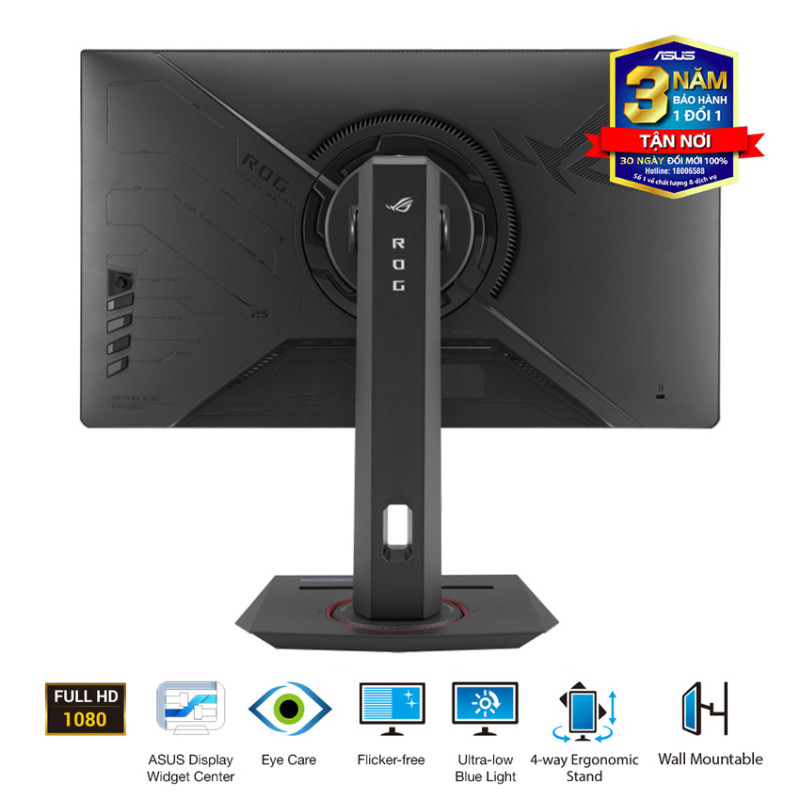 Màn hình ASUS ASUS ROG Strix XG259Cms (24.5 inch/FHD/Fast IPS/310Hz/1ms/USB-C)