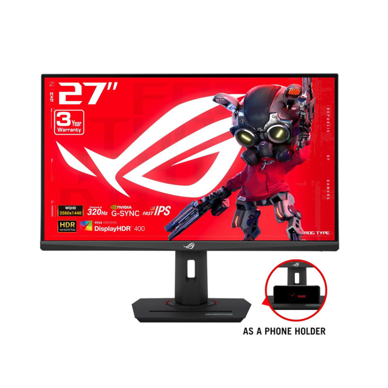 Màn hình Asus ROG Strix XG27ACMS (27 inch/WQHD/Fast IPS/320Hz(OC)/0.3ms)