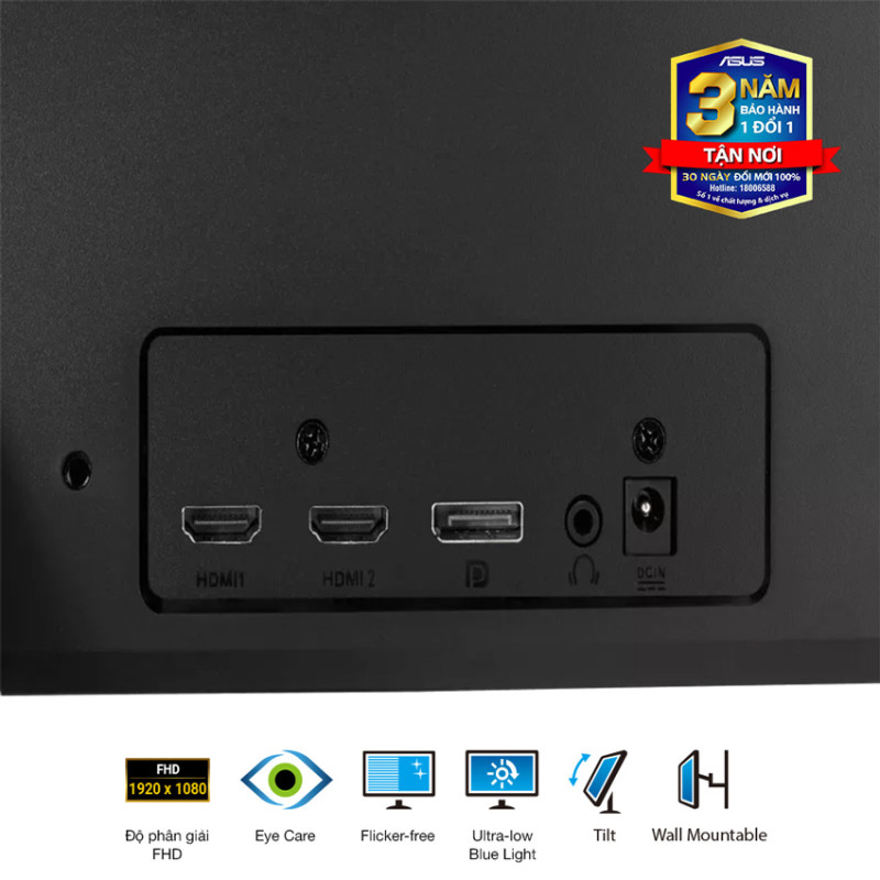 Màn hình ASUS TUF VG249Q3R (23.8 inch/FHD/Fast IPS/180Hz/1ms/loa)