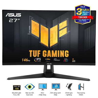 Màn hình ASUS TUF VG279QE5A (27 inch/FHD/IPS/146Hz/1ms/loa)