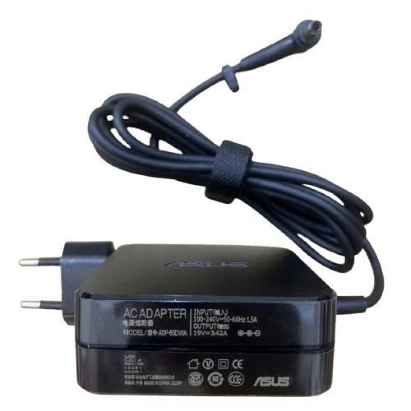 Sạc dùng cho Asus 19V-3.42A (vuông, kim nhỏ – 4.5mm x 3.0mm)