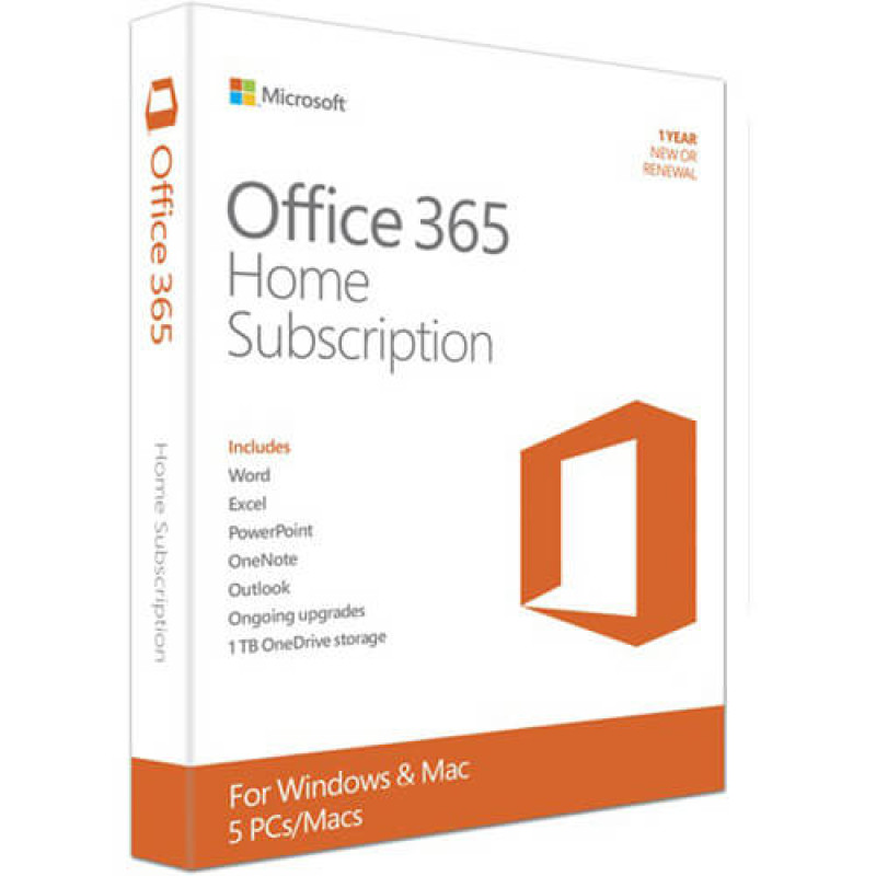 Office 365 home 5 PC/Năm