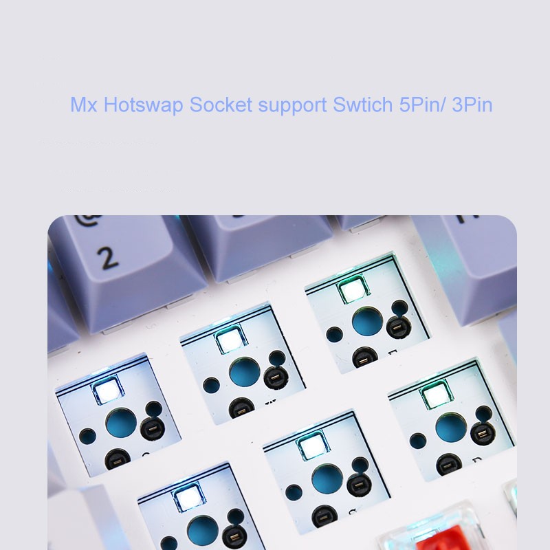 Bàn phím cơ không dây GM780 Nebula Gasket , Starry Sky