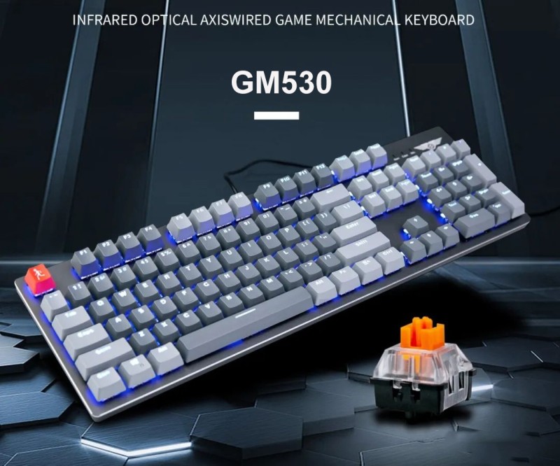 Bàn phím quang cơ StarNet Newmen GM530 ( Led RGB, IP69 ) | Top Siêu Quang Cơ 2024