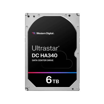 Ổ cứng HDD WD Ultrastar DC HA340 6TB 3.5 inch, 7200RPM, SATA, 256MB Cache (WUS721206BLE6L4-0B47077)
