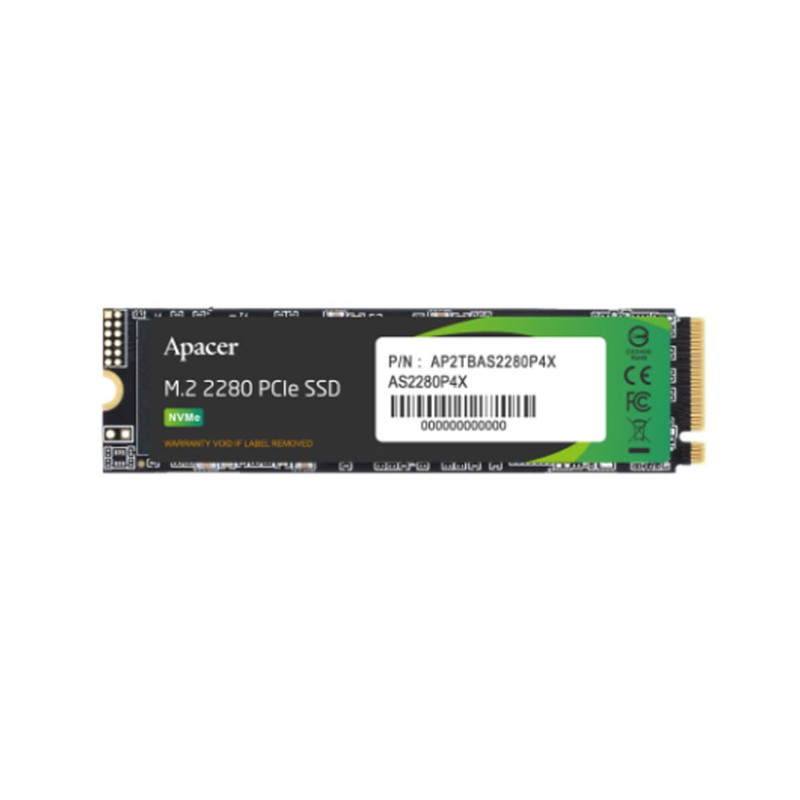 Ổ cứng SSD Apacer AS2280P4X 256GB – M.2 2280 PCIe Gen3 x4 (Đọc 2100MB/s - Ghi 1700MB/s) - (AP256GAS2280P4X-1)