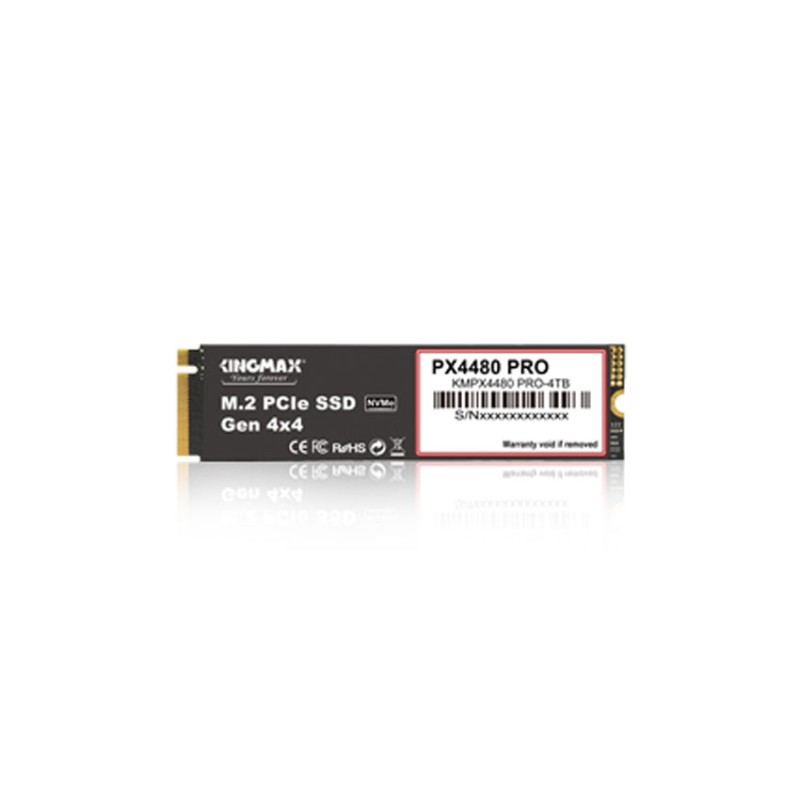 Ổ cứng SSD Kingmax Zeus PX4480 PRO 500GB M.2 2280 PCIe NVMe Gen 4x4 (Đọc 6300MB/s - Ghi 3100MB/s) - (KMPX4480P-500G)