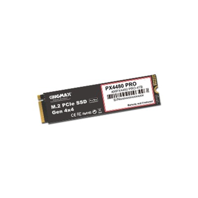 Ổ cứng SSD Kingmax Zeus PX4480 PRO 500GB M.2 2280 PCIe NVMe Gen 4x4 (Đọc 6300MB/s - Ghi 3100MB/s) - (KMPX4480P-500G)