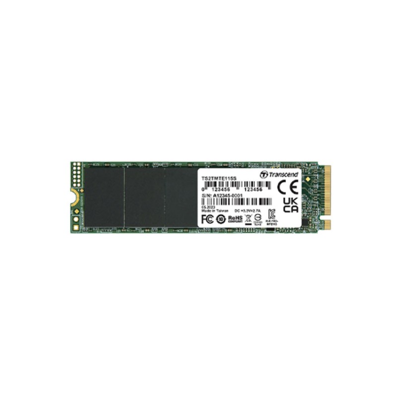 Ổ Cứng SSD Transcend 115S 500GB – M.2 2280 PCIe Gen3 x4 (Đọc 3000MB/s - Ghi 1600MB/s)-(TS500GMTE115S)