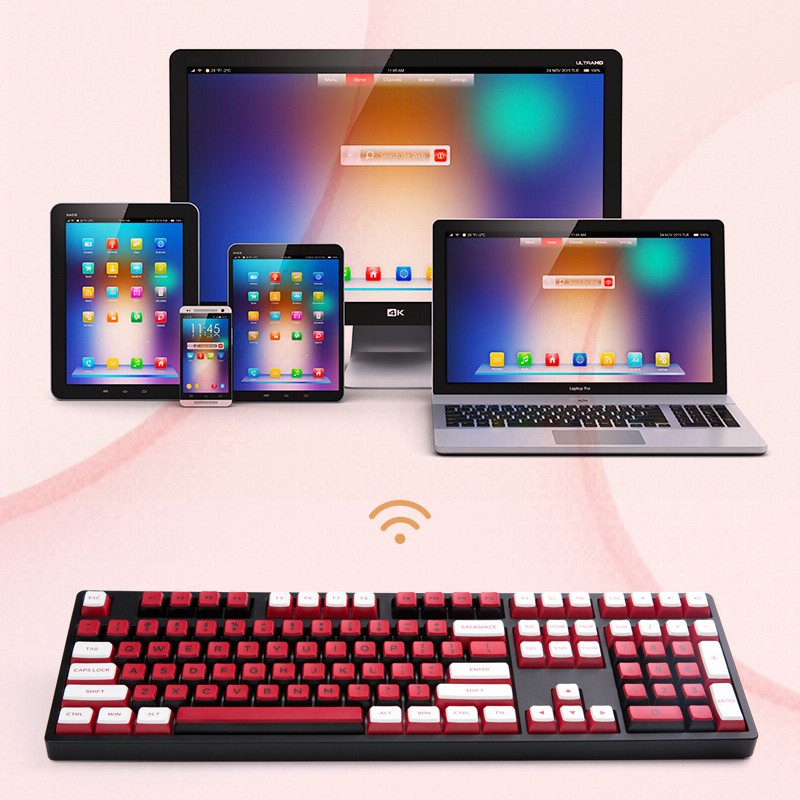 Bàn phím cơ GM1080 Dual mode, G-Pro Yellow