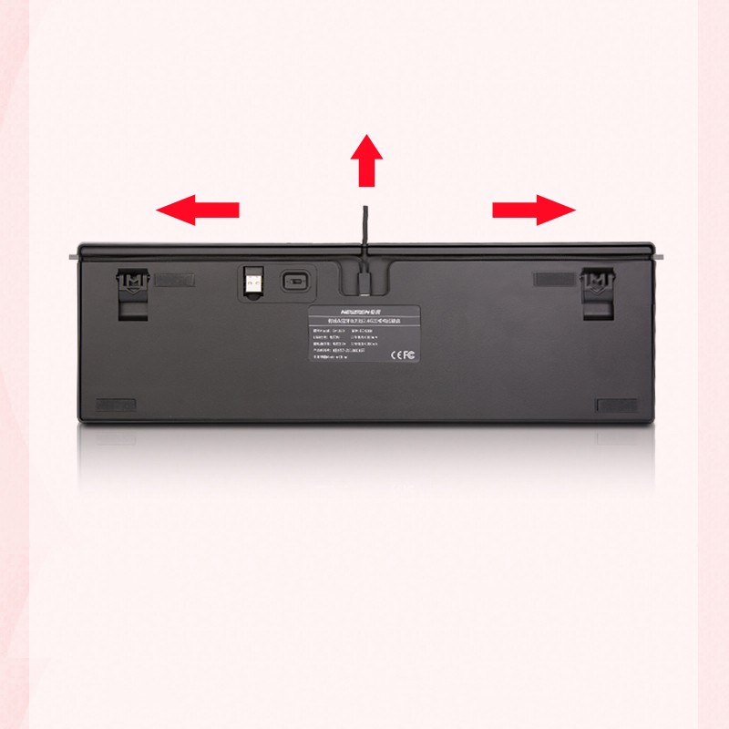 Bàn phím cơ GM1080 Dual mode, G-Pro Yellow