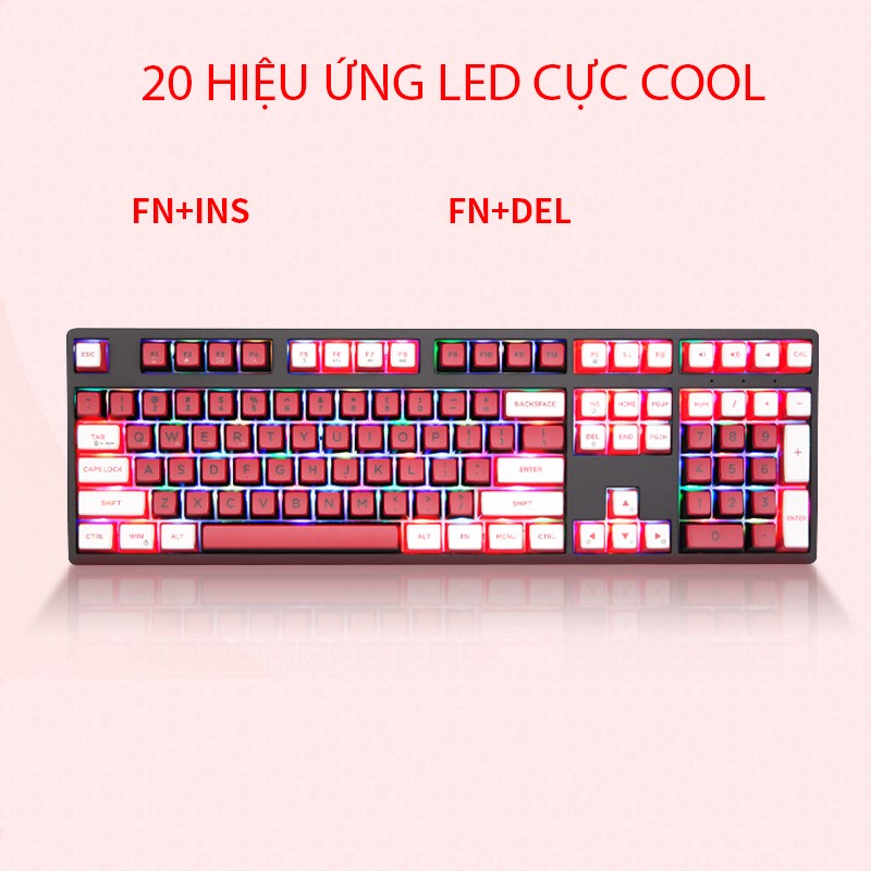 Bàn phím cơ GM1080 Dual mode, G-Pro Yellow