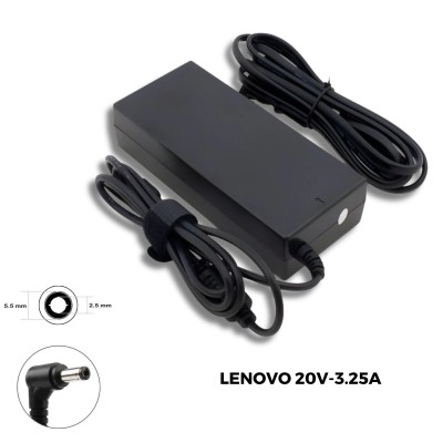 SẠC LAPTOP LENOVO 20V 3.25A 65W - CHÍNH HÃNG