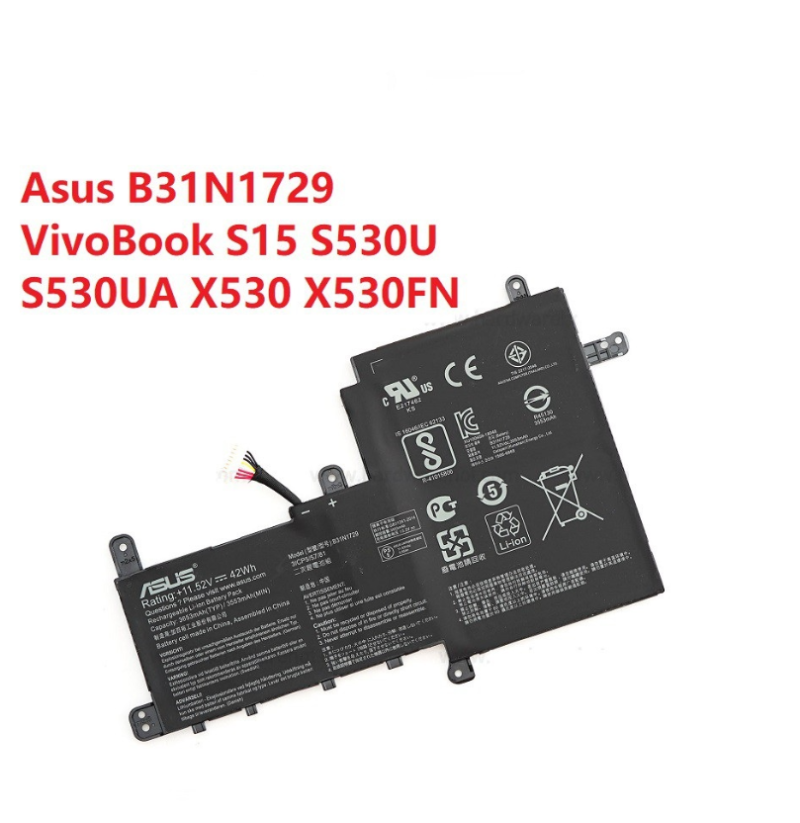Pin Asus B31N1729/ S530 zin
