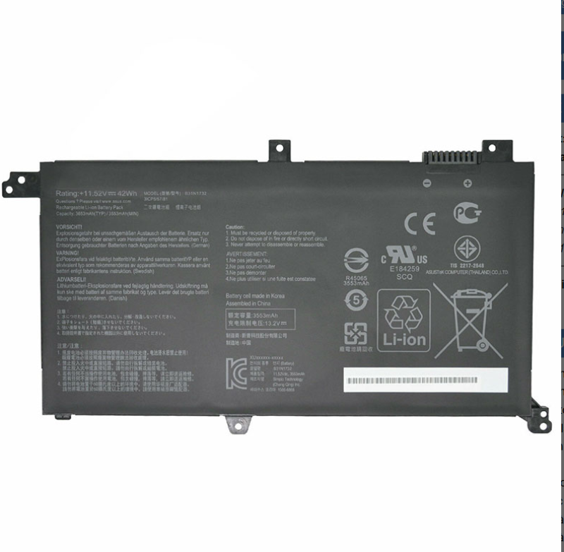 Pin asus S14/S430/B31N1732