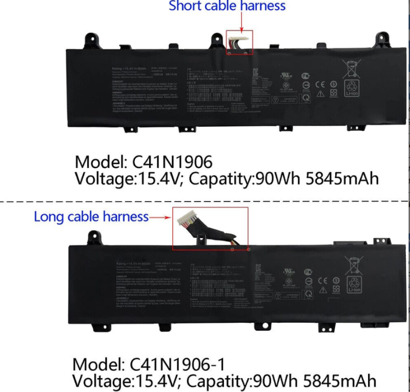 Pin Asus FX506/C41N1906-1 =90WH
