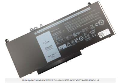 PIN DELL  E5450/E5470/6MT4T = 62W