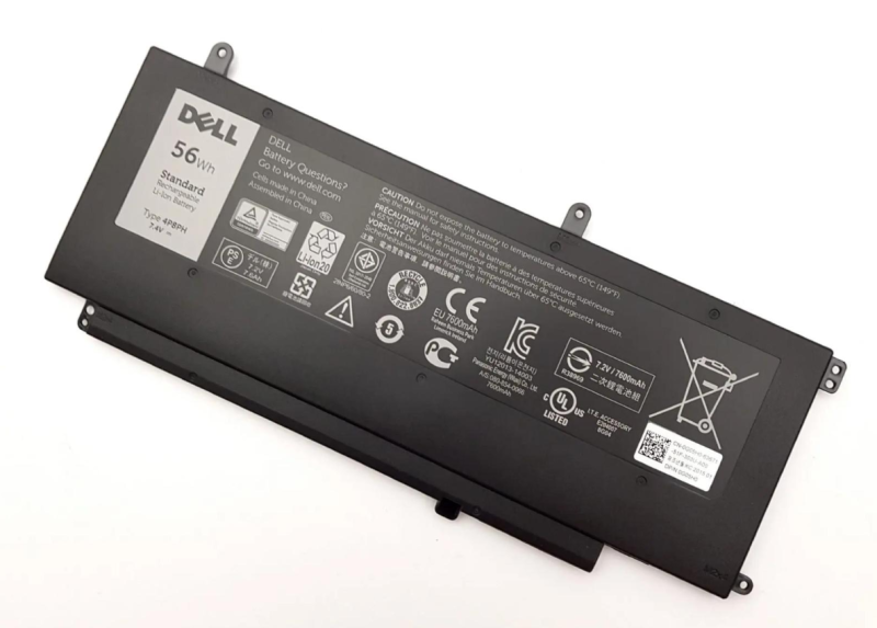 PIN DELL 7547/VT5459 /4P8PH =56Wh