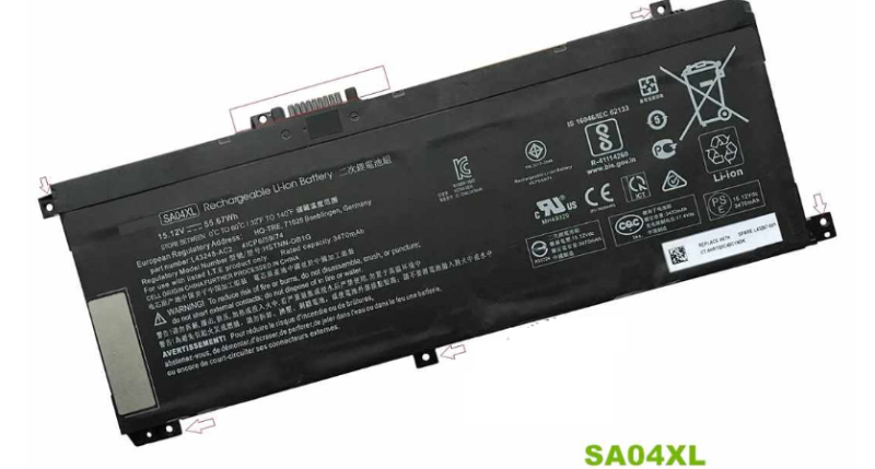 Pin HP 15-DR/15-DS/SA04XL ZIN