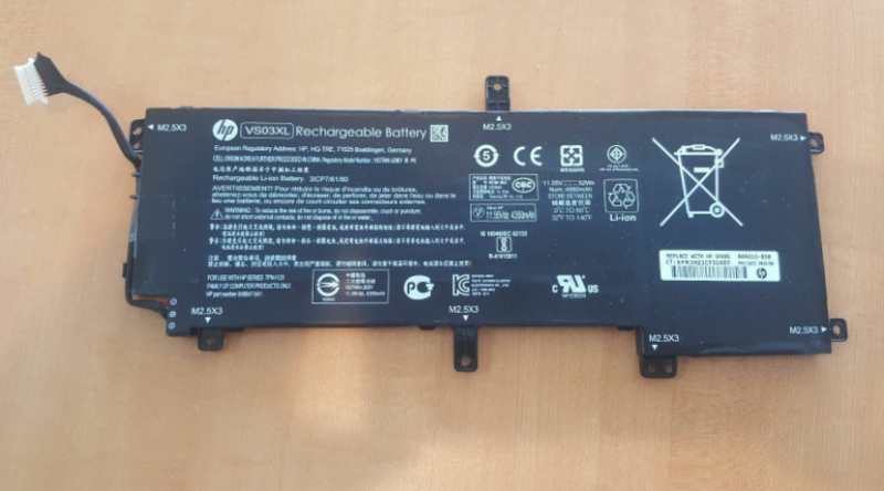 Pin HP VS03XL Envy 15-AS0000- 52W zin