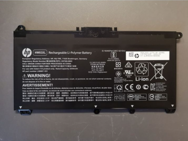 Pin HP HW03XL/15-EG ZIN