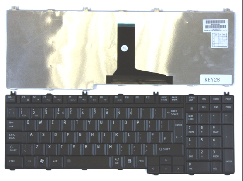 Bàn phím  Toshiba L500/P200 Black